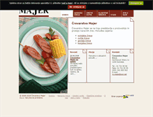 Tablet Screenshot of crevarstvo-majer.si